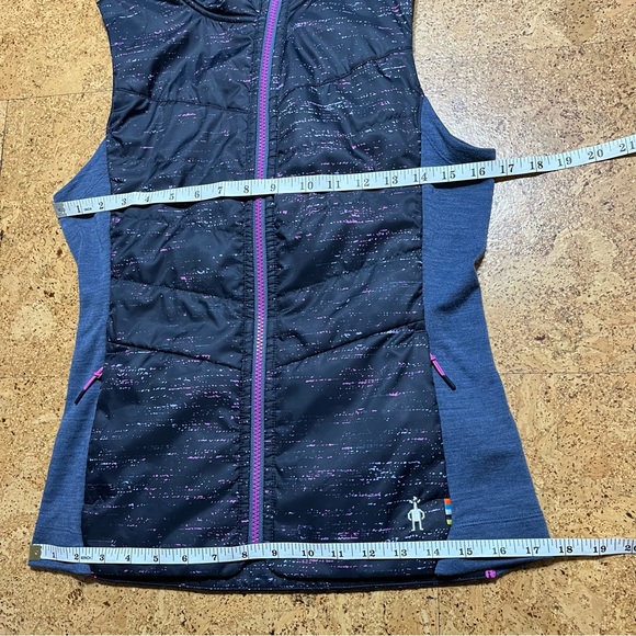 Smartwool Wm’s Smartloft 60 Merino Lined Hoodie Vest Sz XS - Picture 15 of 16